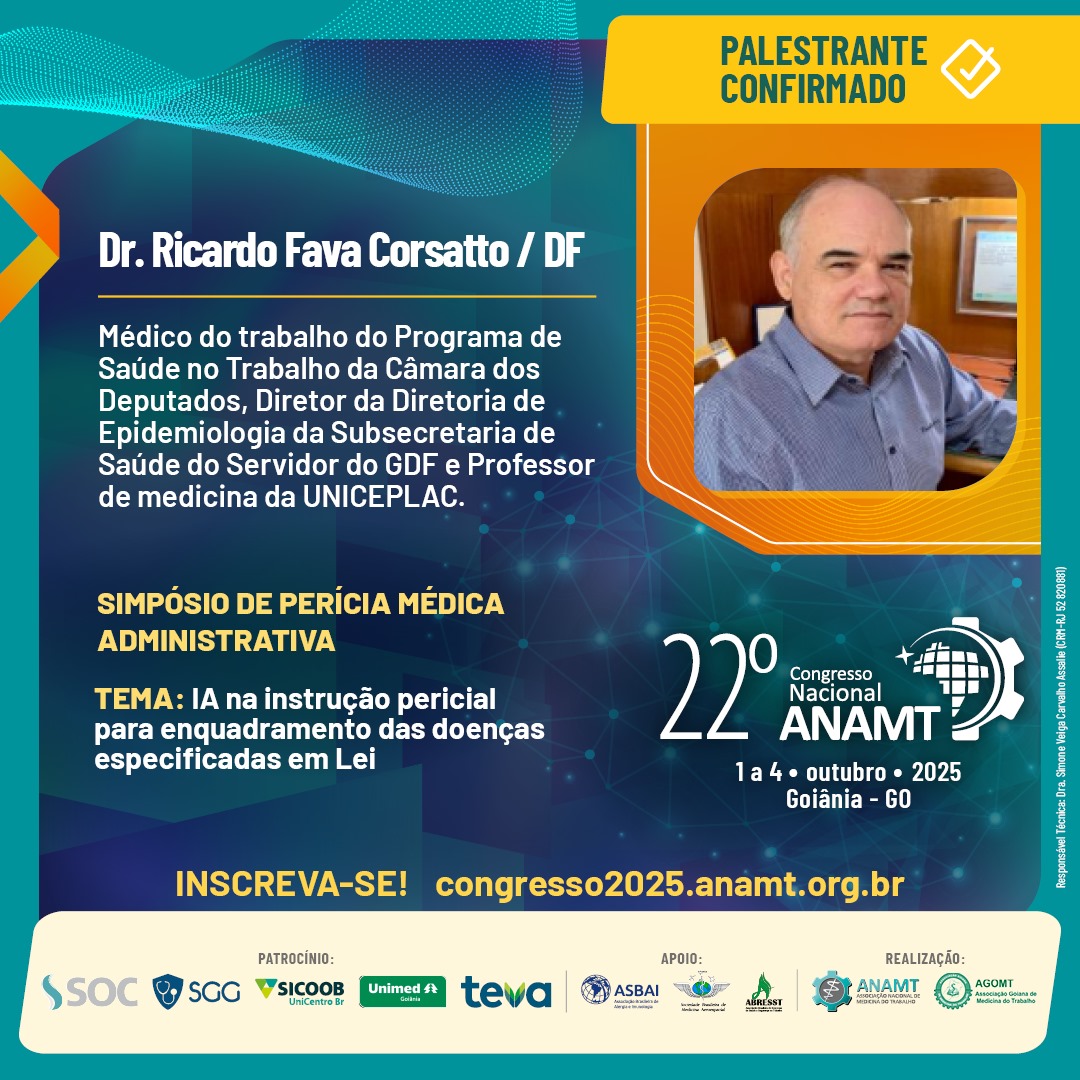 Post 93 - 22º Congresso ANAMT - Ricardo Fava Corsatto