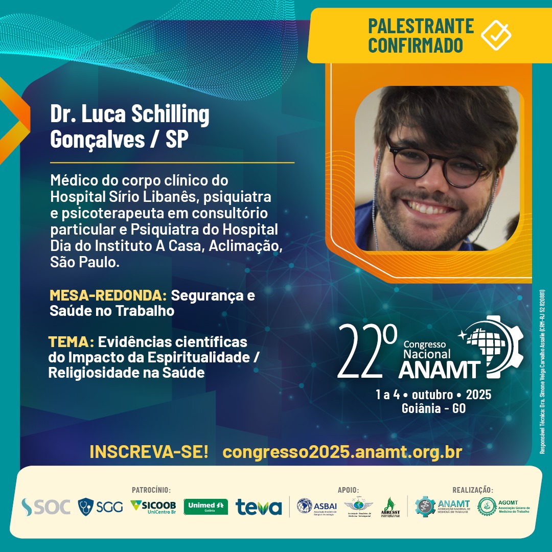 Post 103 - 22º Congresso ANAMT - Luca Schilling Gonçalves