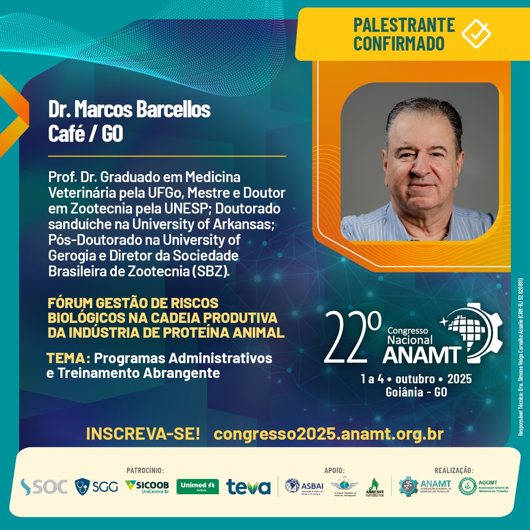 Post 116 - 22º Congresso ANAMT - Marcos Barcellos Café